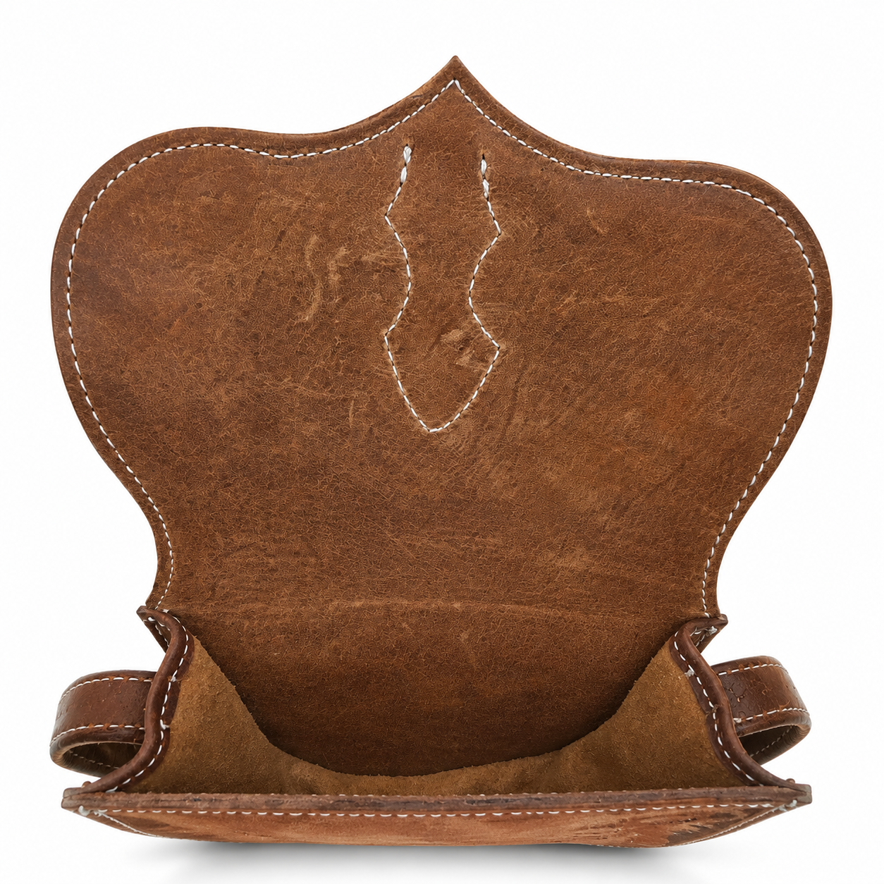Hand-Tooled Leather Purse – Medium